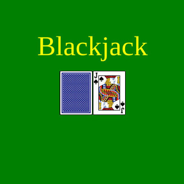 A snapshot of my Blackjack clone