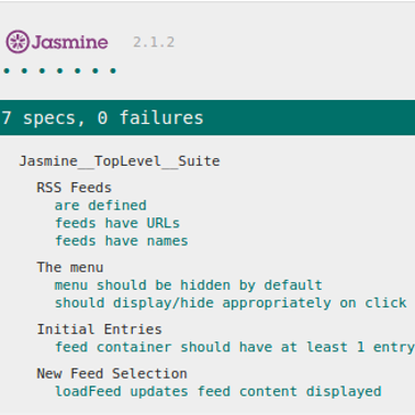 Pic of Unit Testing with Jasmine Project